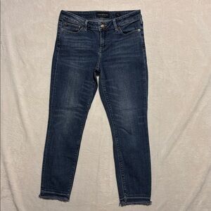 LUCKY BRAND Lolita Crop Capri Jeans Raw Hem 8/29